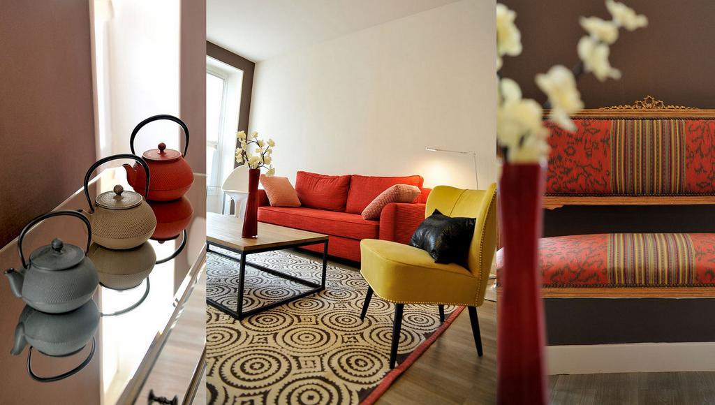 Hotel Argia Hasparren Bagian luar foto